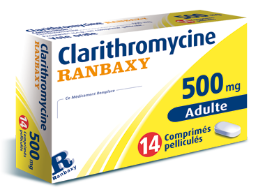 CLARITHROMYCINE RANBAXY CLARITHROMYCINE RANBAXY