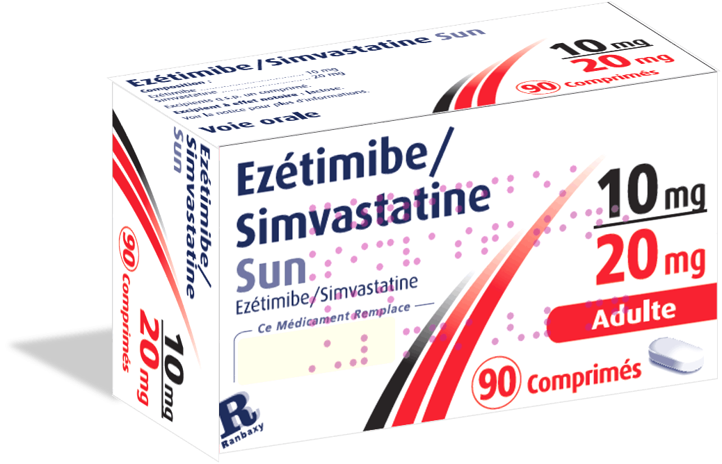 EZETIMIBE / SIMVASTATINE SUN EZETIMIBE / SIMVASTATINE SUN